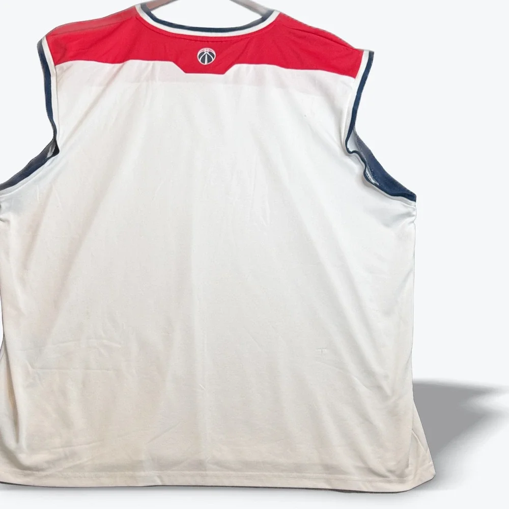 Adidas NBA 4XL PlayerID Warm Up Shooting Shirt Red White Blue Pro Team‎ 2012